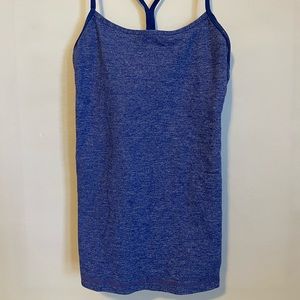 Dark purple/blue Lululemon workout top
